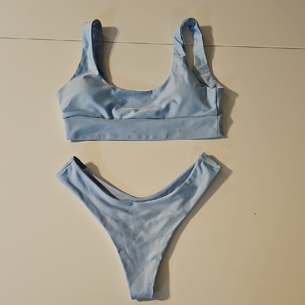 Light Blue Bikini Set